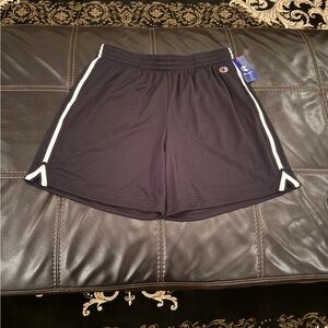 Men’s Large Black Champion 7-inch Attack Loose Fit Shorts